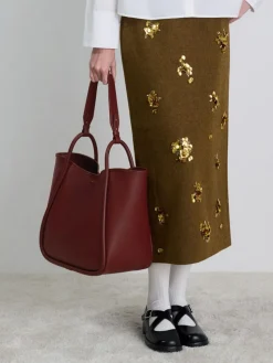 Lyla Tubular Slouchy Tote Bag