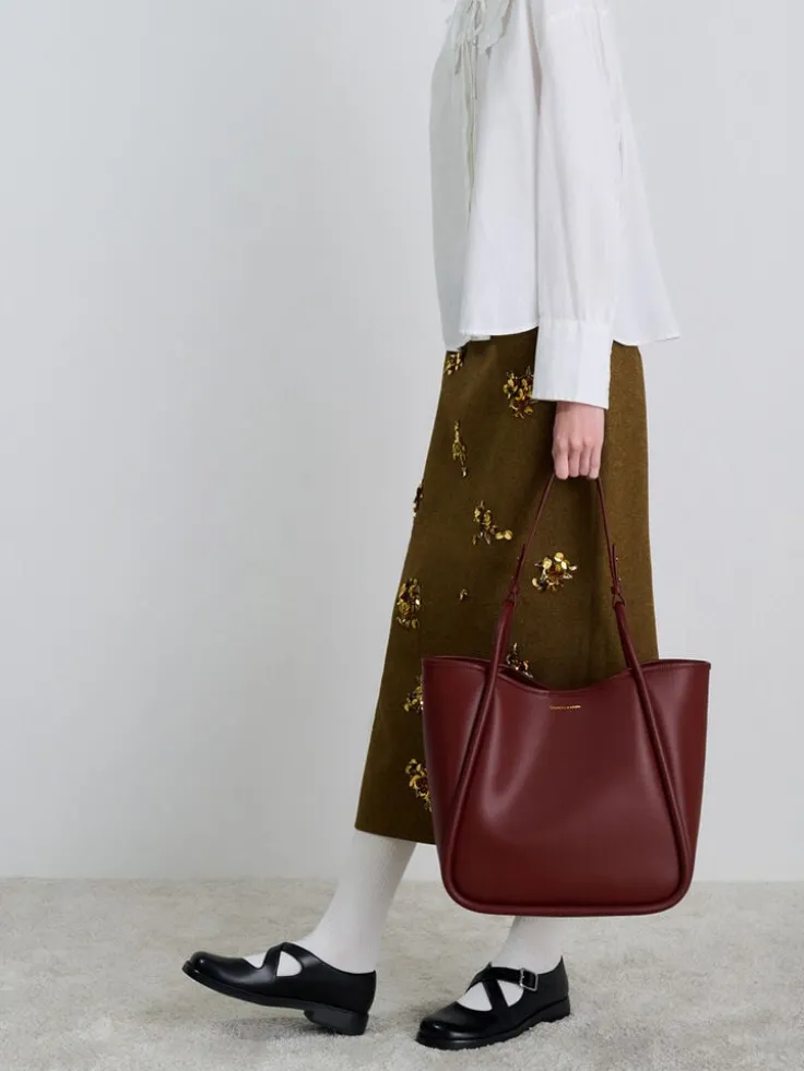 Lyla Tubular Slouchy Tote Bag
