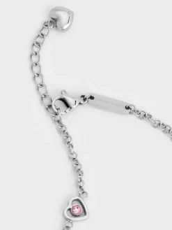Malorie Crystal Heart Bracelet