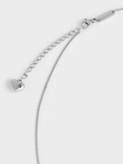 Malorie Crystal Heart Necklace