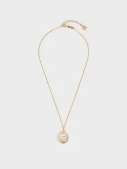 Malorie Crystal Heart Necklace