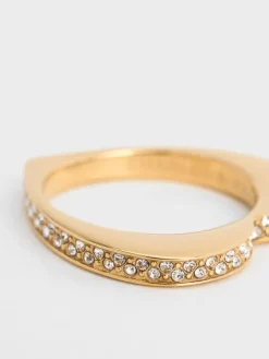 Malorie Crystal Heart Ring
