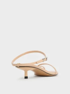 Mariah Toe-Ring Kitten Heels