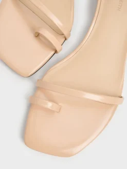 Mariah Toe-Ring Kitten Heels