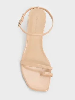 Mariah Toe-Ring Kitten Heels