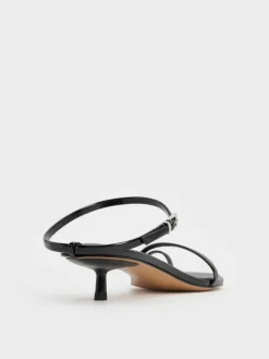 Mariah Toe-Ring Kitten Heels