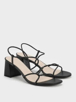 Meadow Strappy Block Heel Sandals