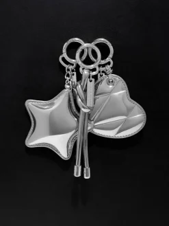 Metallic Knotted Rope Charm