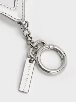 Metallic Star Mirror Charm