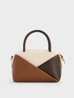 Midori Geometric Bowling Bag