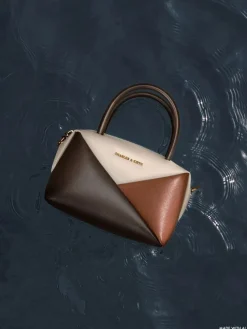 Midori Geometric Bowling Bag