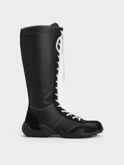 Minette Knee-High Sneaker-Boots