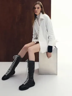 Minette Knee-High Sneaker-Boots