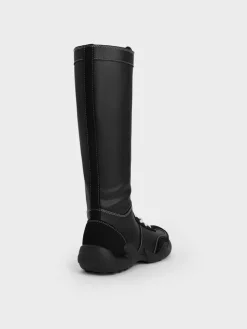 Minette Knee-High Sneaker-Boots