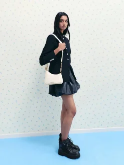 Mini Agatha Chain-Strap Shoulder Bag