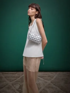Mini Apfra Quilted Crossbody Bag
