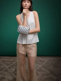Mini Apfra Quilted Crossbody Bag