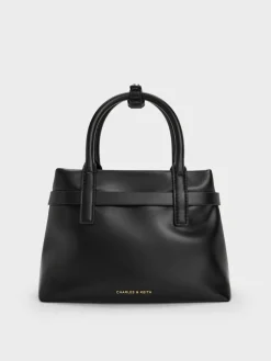 Mini Behn Belted Tote Bag