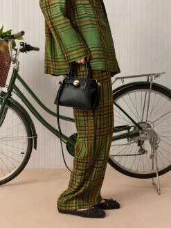 Mini Behn Belted Tote Bag