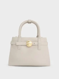Mini Behn Belted Tote Bag