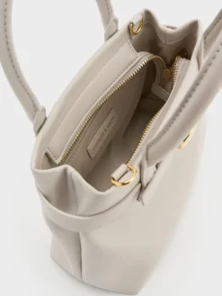 Mini Behn Belted Tote Bag