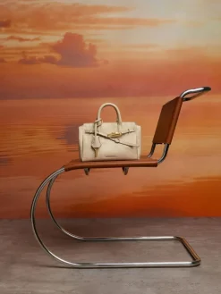 Mini Delfina Belted Tote Bag