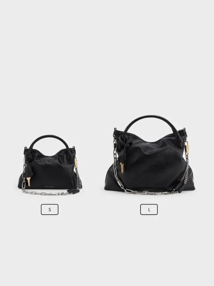 Mini Delfina Chain Tote Bag