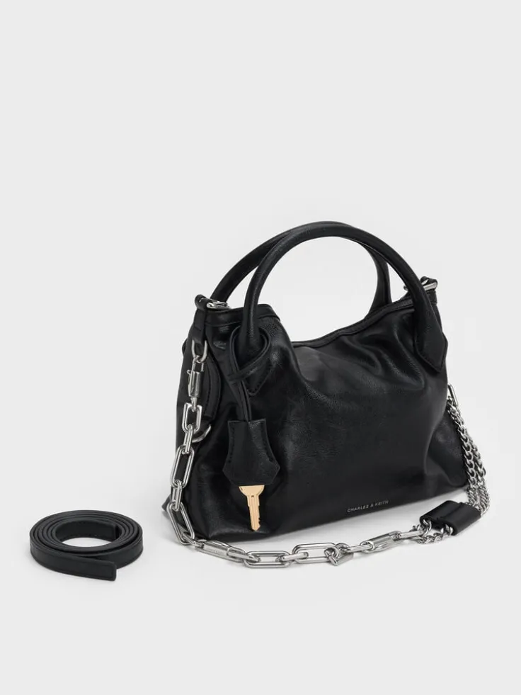 Mini Delfina Chain Tote Bag