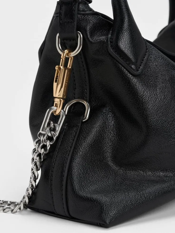 Mini Delfina Chain Tote Bag