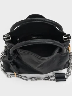 Mini Delfina Chain Tote Bag