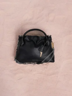 Mini Delfina Chain Tote Bag