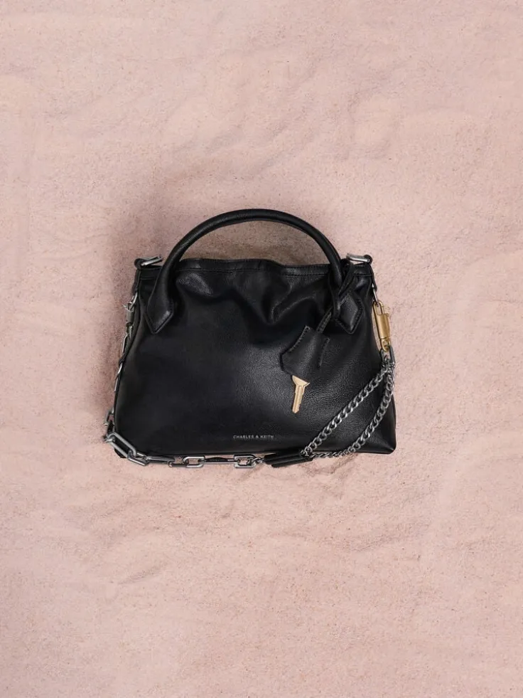 Mini Delfina Chain Tote Bag