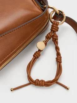 Mini Haylen Braided-Charm Shoulder Bag