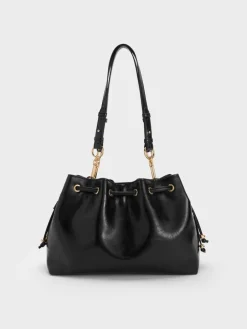 Moxie Drawstring Bucket Bag