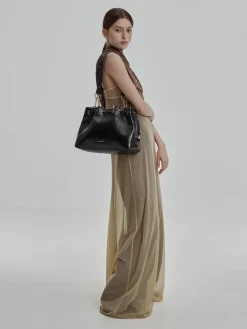 Moxie Drawstring Bucket Bag
