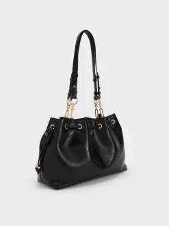 Moxie Drawstring Bucket Bag