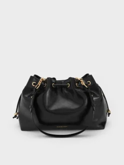 Moxie Drawstring Bucket Bag