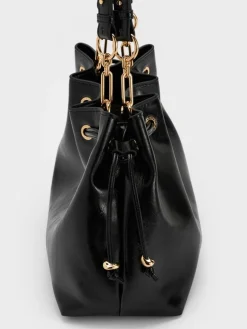 Moxie Drawstring Bucket Bag