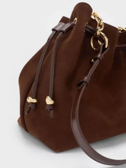 Moxie Drawstring Bucket Bag