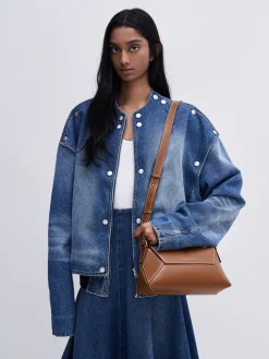 Nasrin Geometric Shoulder Bag
