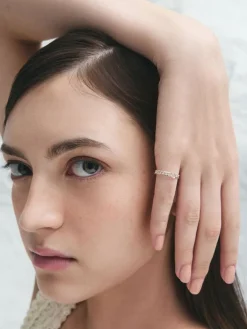 Nyra Mixed-Link Chain Ring