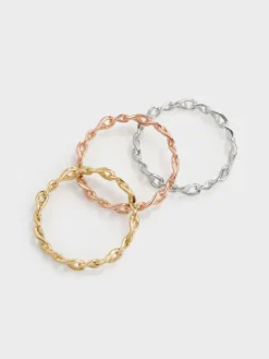 Nyra Mixed-Link Chain Ring