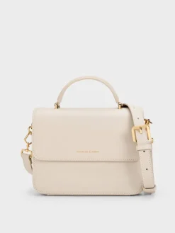 Octavia Front Flap Top Handle Bag