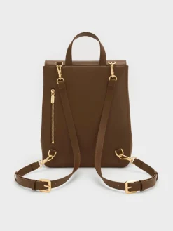 Octavia Front-Flap Backpack