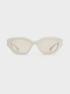 Onyx Cat-Eye Sunglasses