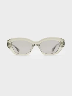 Onyx Cat-Eye Sunglasses