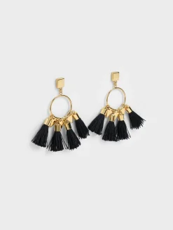 Orelia Tassel Drop Earrings
