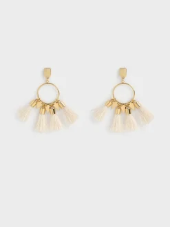 Orelia Tassel Drop Earrings
