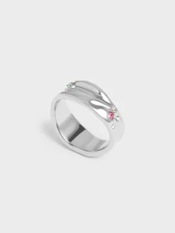 Orinda Crystal Sculptural Ring