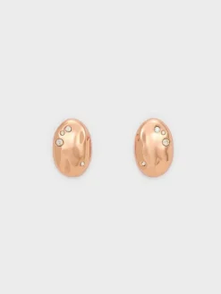 Ottilie Crystal Sculptural Stud Earrings